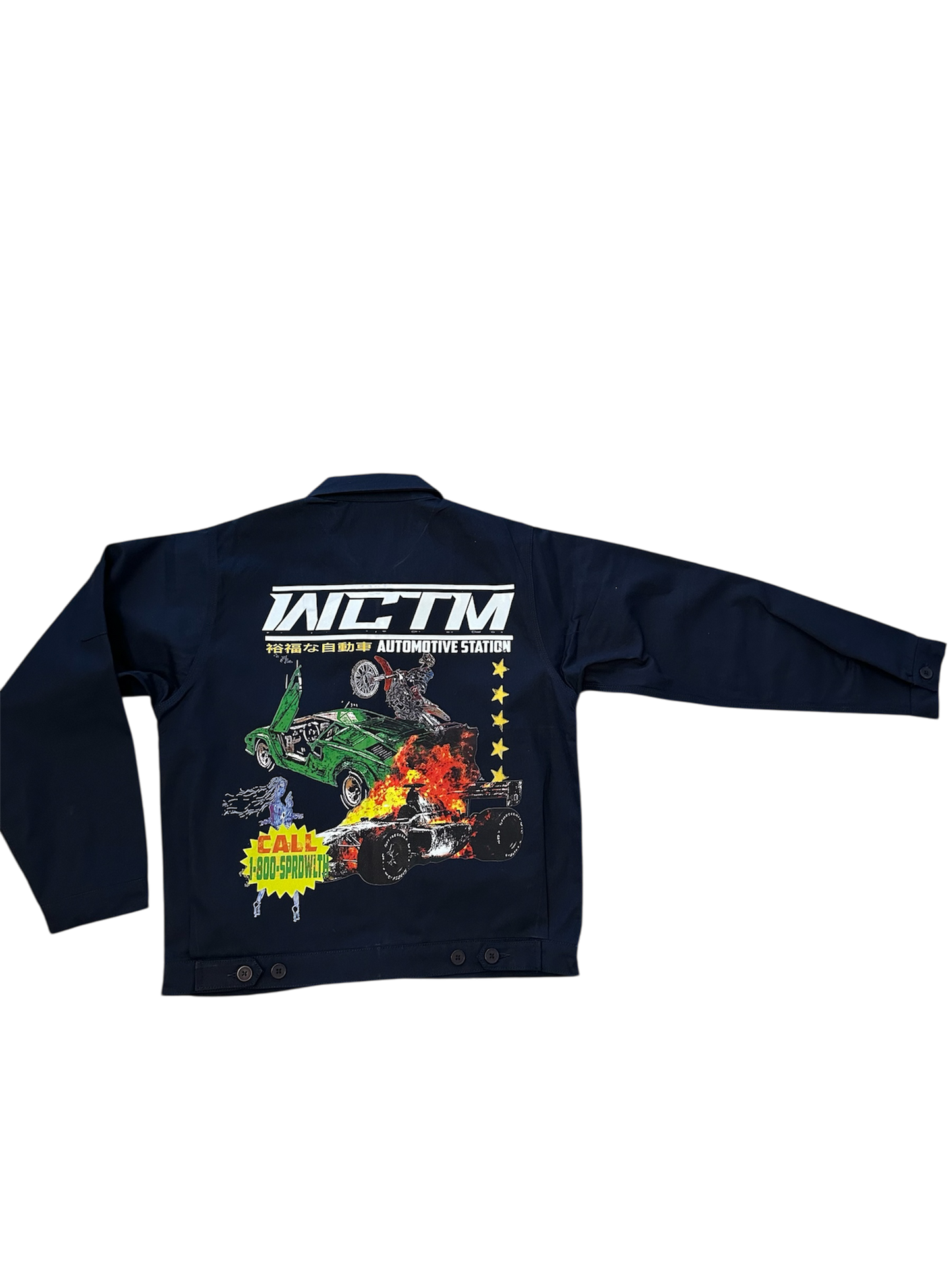 Wealthy Automation Work Jacket (Navy)